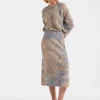 All-In SkirtLight Blue in Woolmix