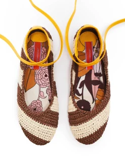 Ballerina FlatsVeneziana in Twill