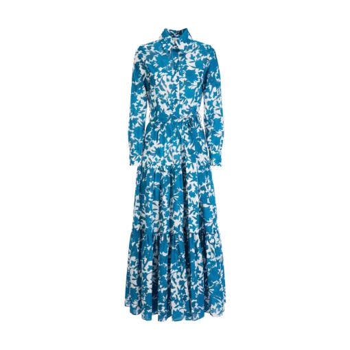 Bellini DressLilium Blu in Cotton Voile