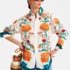 Better Than Your Boyfriend's ShirtMorpheus Placée Orange in Summer Poplin