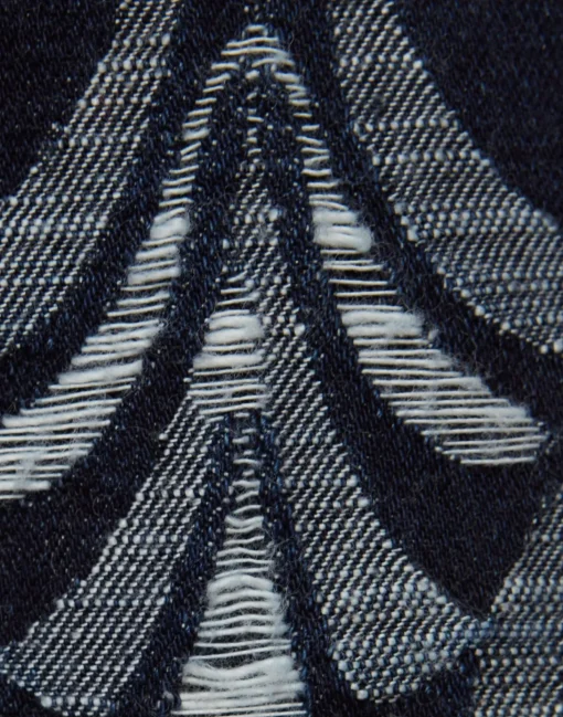 Better Than Your Boyfriend's JeansPapyrus Navy in Jacquard Denim