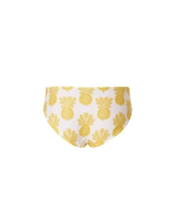 Boy BriefPineapple Sunflower White in Lycra