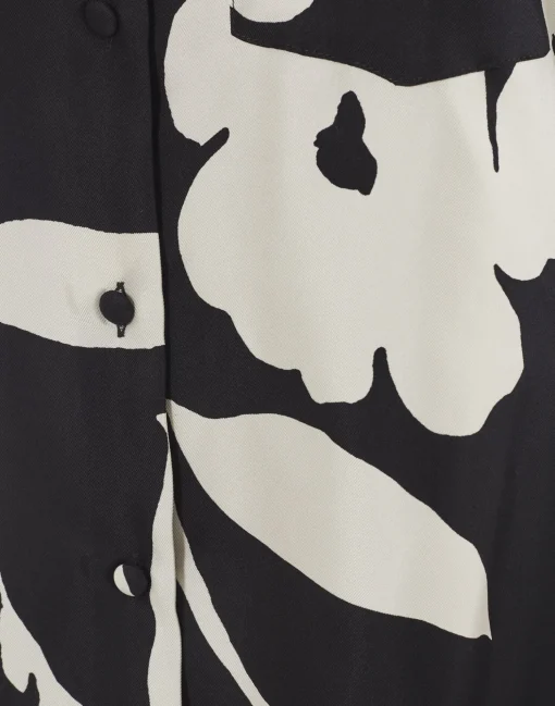 Boy ShirtWinter Jasmine in Twill Silk