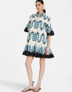 Choux DressScirocco Placée Ivory in Summer Poplin