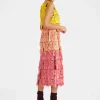 Column DressJacquard Multicolor in Jacquard