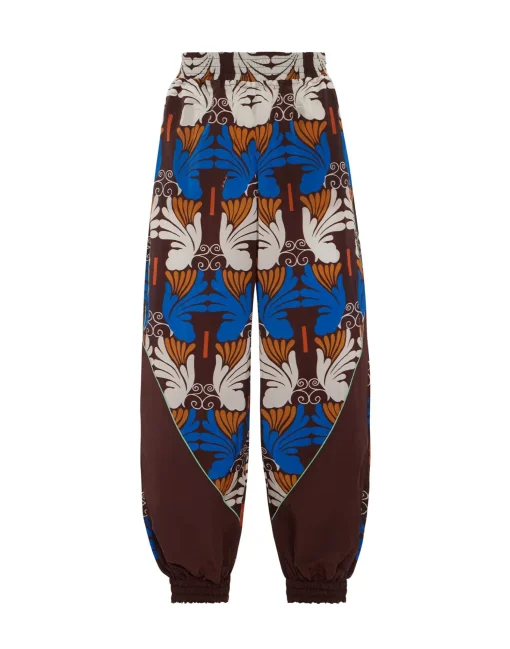Court PantsAli Chocolate in Nylon
