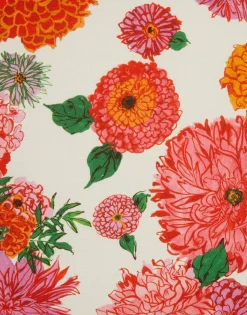 Cushion (45X45)Bright Blooms in Cotton Honan