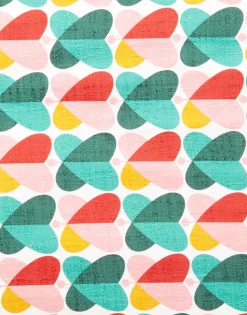 CushionFarfalle in Shot Cotton