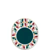 Dessert Plate Set of 2Farfalle Ring in Porcelain