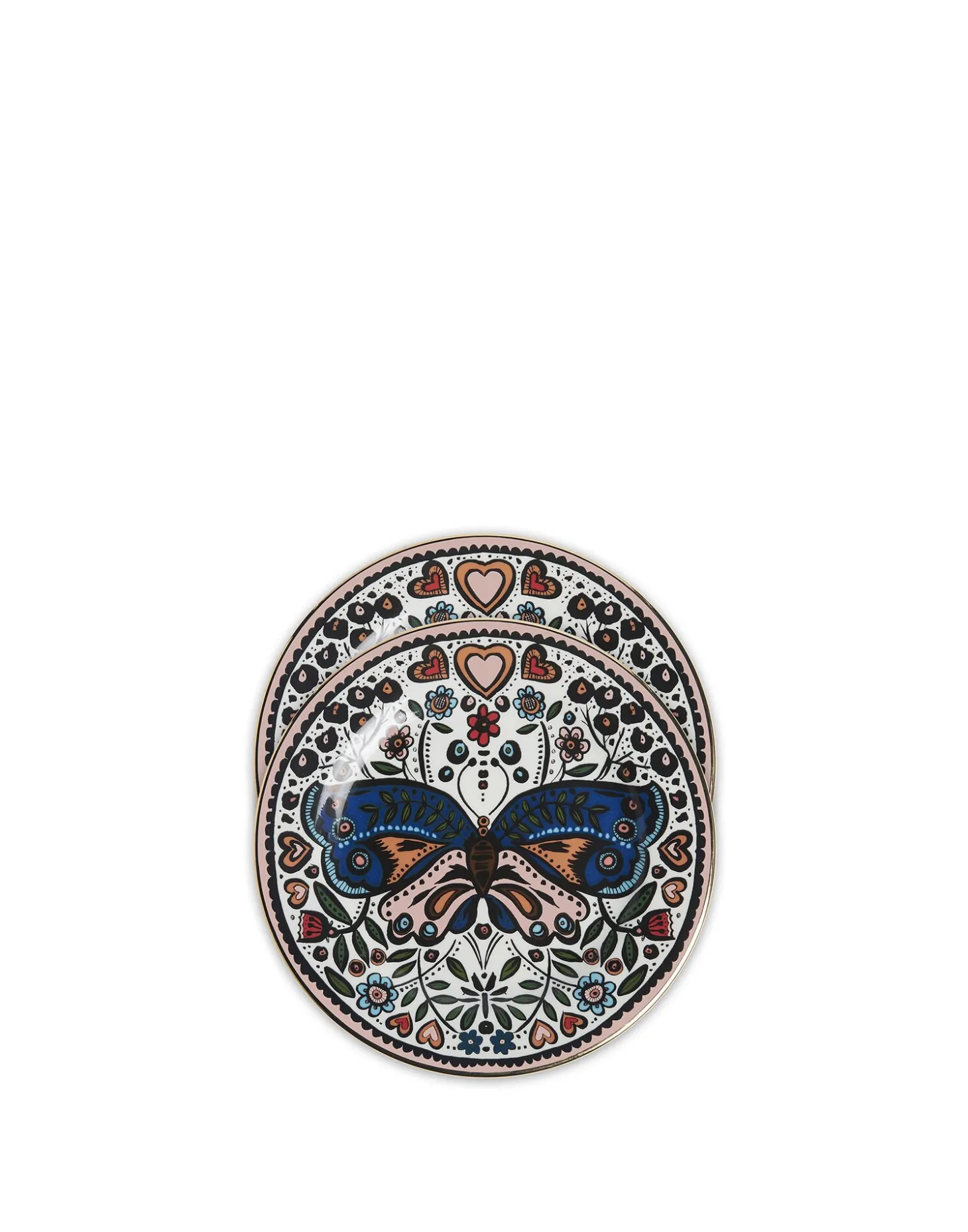 Dessert Plate Set of 2Rebirth in Porcelain