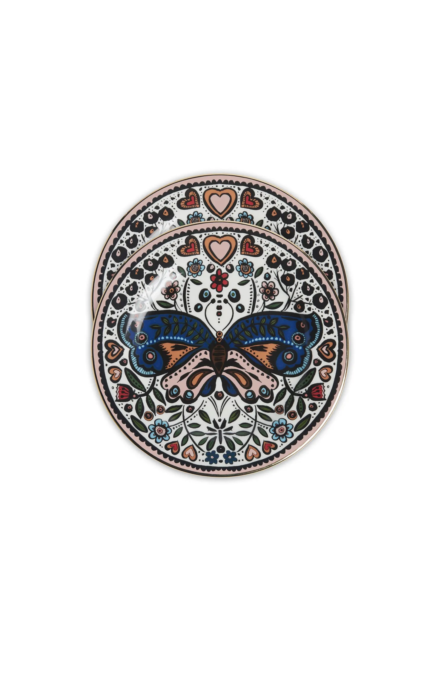 Dessert Plate Set of 2Rebirth in Porcelain