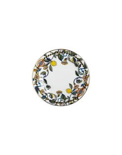 Dessert Plates Set Of 2Borboni White in Porcellain