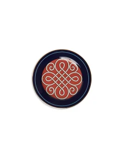 Dessert Plates Set Of 2Cortile Blue in Porcelain