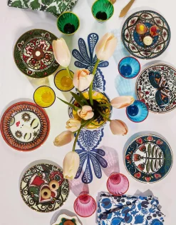 Dessert Plates Set Of 6Laduree Mix in Porcelain