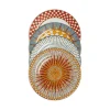 Dessert Plates Set Of 4Solar Multicolor in Porcelain
