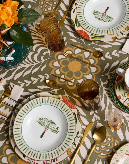 Dinner Plates Set Of 2Eden in Porcelain