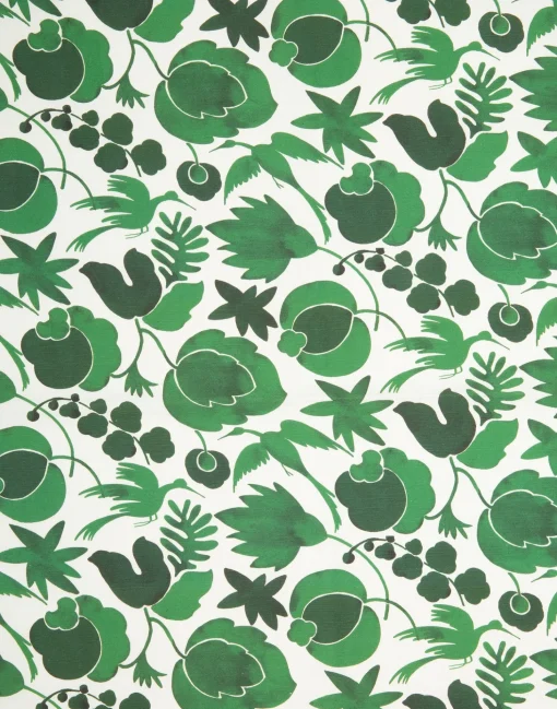 Dishtowel (50x70)Wildbird Verde in Cotton