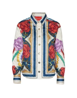 Edie JacketTaormina Placée Ivory in Twill