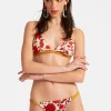 Fonda TopDragonflower Mini Red in Lycra
