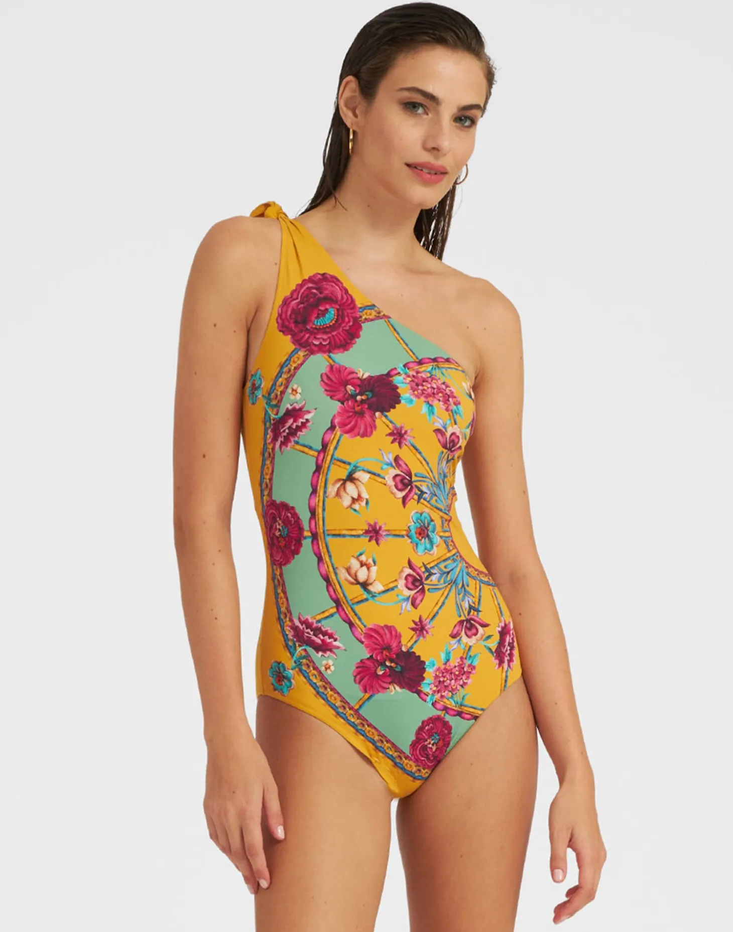 Goddess SuitZodiac Placée Marigold in Supreme Lycra