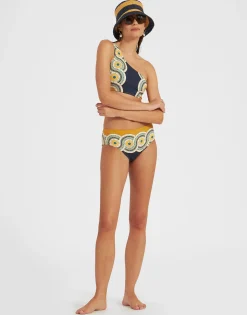 Goddess TopMudejar Placée Blue in Supreme Lycra