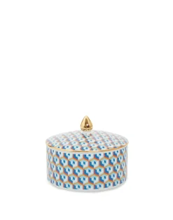 Goodie JarCubi Blu in Porcelain