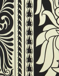 Halle DressMix Tiles Placée Black in Envers Satin