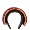 Halo HeadbandSolid Black in Raffia Crochet