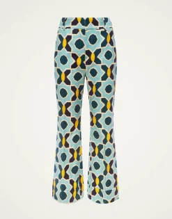 Hendrix PantsPlaza Light Blue in Shot Cotton