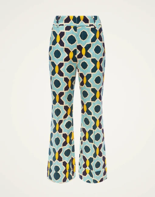 Hendrix PantsPlaza Light Blue in Shot Cotton