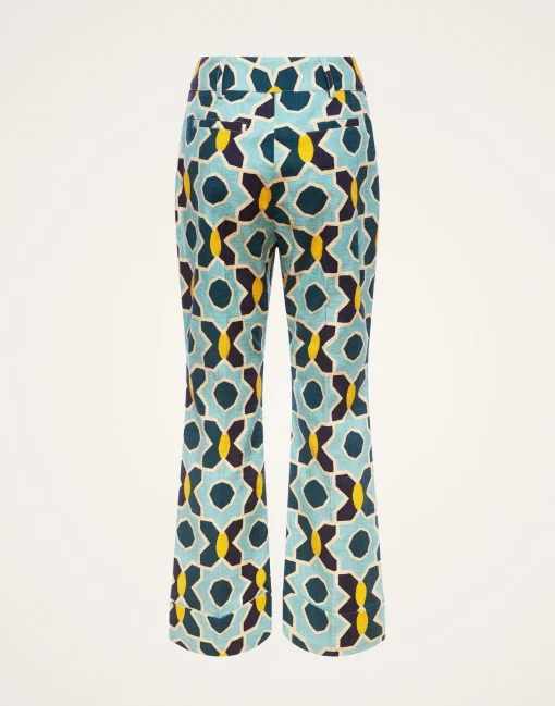 Hendrix PantsPlaza Light Blue in Shot Cotton