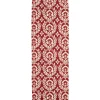 Herringbone RunnerGarland Bordeaux in Cotton Chevron