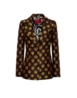 24/7 JacketWinter Sun Black in Jacquard