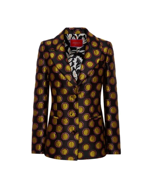 24/7 JacketWinter Sun Black in Jacquard