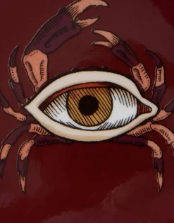 KeepsakeThe Crab Bordeaux in Porcelain