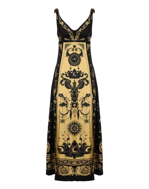 La Favorita DressBoboli Placée Black in Silk