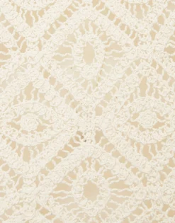 La Scala HoodiePlaza Cream in Macramé