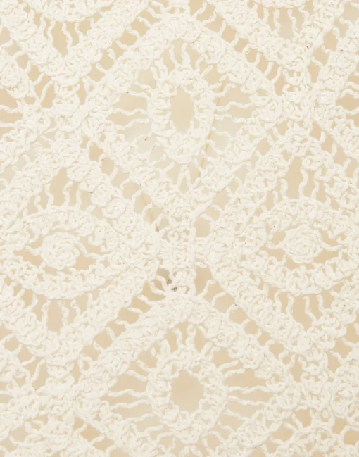 La Scala HoodiePlaza Cream in Macramé