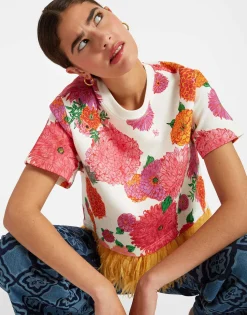 La Scala TeeGin White in Jersey