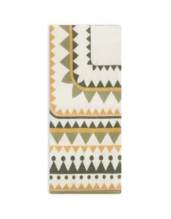 Large Napkins Set Of 2Doric Placée Light Green in Linen