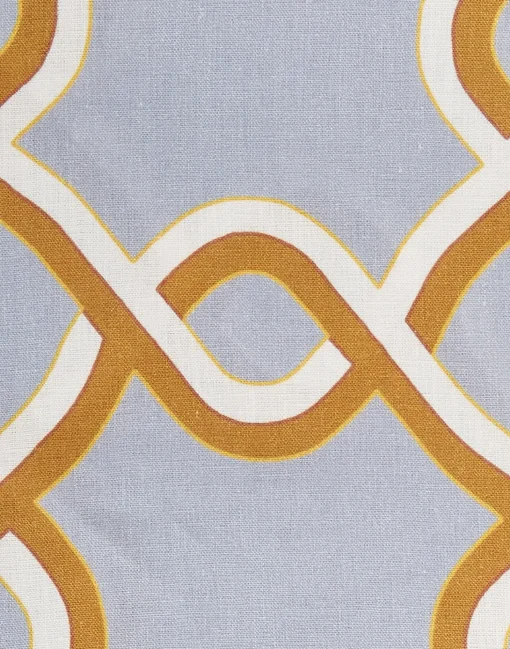 Large TableclothTackle Turquoise in Linen