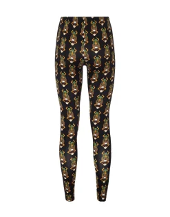 LeggingsScarab Black in Skinny Jersey