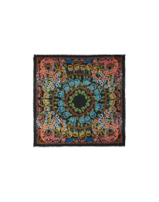 Light ScarfEve Black in Wool Modal