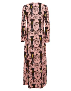 Long Sleeve Swing DressAli Rosa in Sable