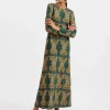 Long Sleeve Swing DressTiger Tiles in Sablé