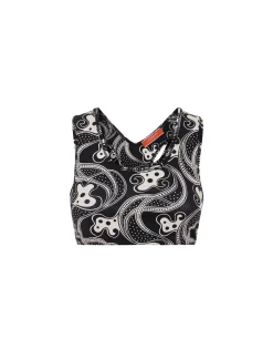 Magica BraAperol Black & White in Jersey Stretch