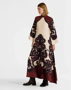 Magnifico DressCorsini Placée Cream in Silk Twill