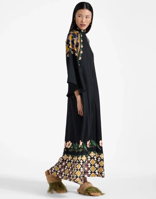 Magnifico DressDazed Placée Black in Silk Twill