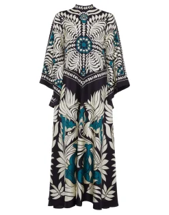 Magnifico DressMix Tiles Placée Black in Silk Twill