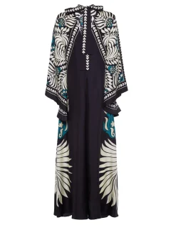 Magnifico DressMix Tiles Placée Black in Silk Twill